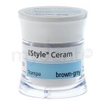 IPS Style Ceram Transpa 20g brown-grey