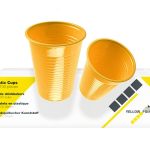 Plastglös orange 100st ADT