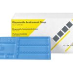 Instrument trays 28x18 cm blue 400 pc