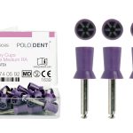 Polishing cups non latex purple medium