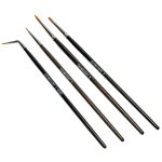 Cosmedent Brush #1 Black Handle