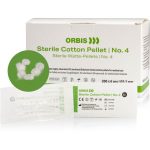 Orbis cotton pellets sterile nr. 4