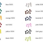 Code rings (50) hvítt