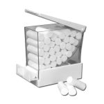 Orbis Cotton roll dispenser, white plast